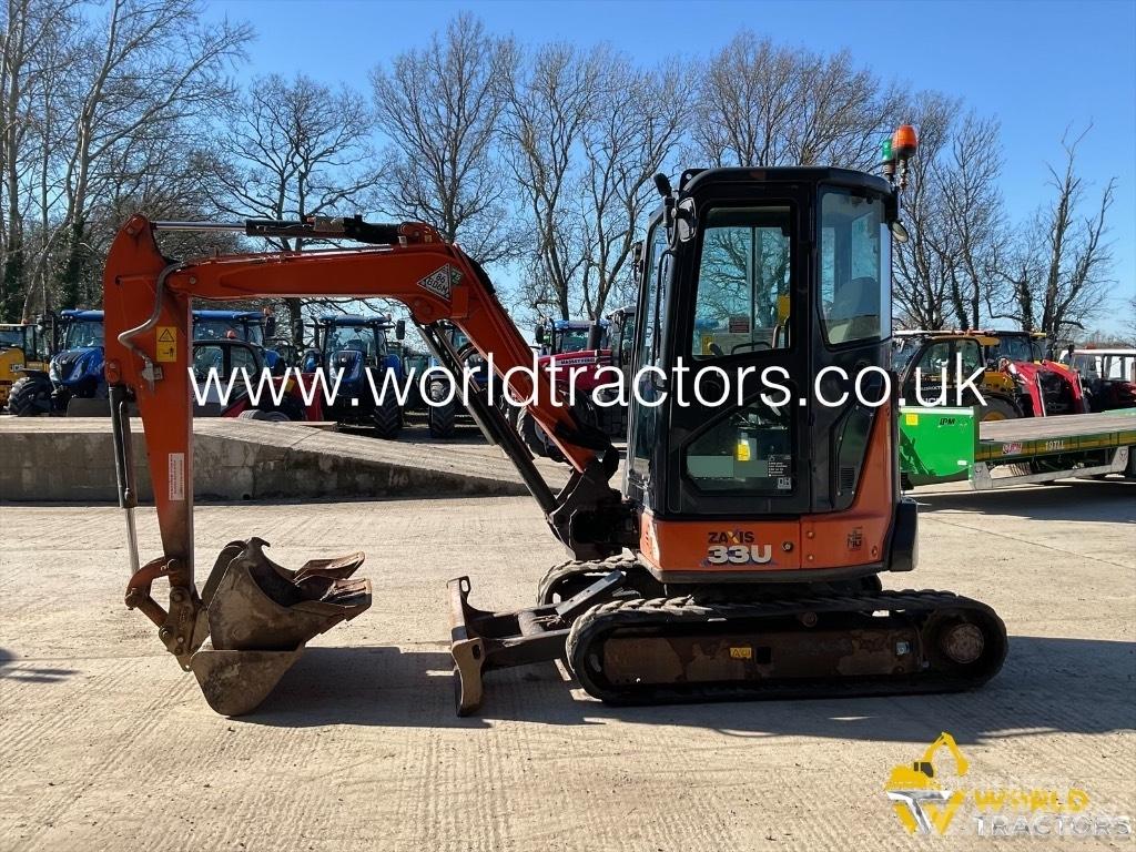 Hitachi ZX 33 U Mini ekskavatoriai < 7 t