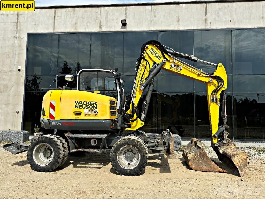 Wacker Neuson EW 100 Ratiniai ekskavatoriai