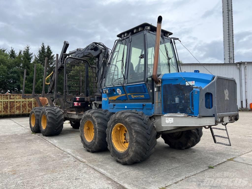 Rottne F15C Naudoti miškovežiai (Forvarderiai)