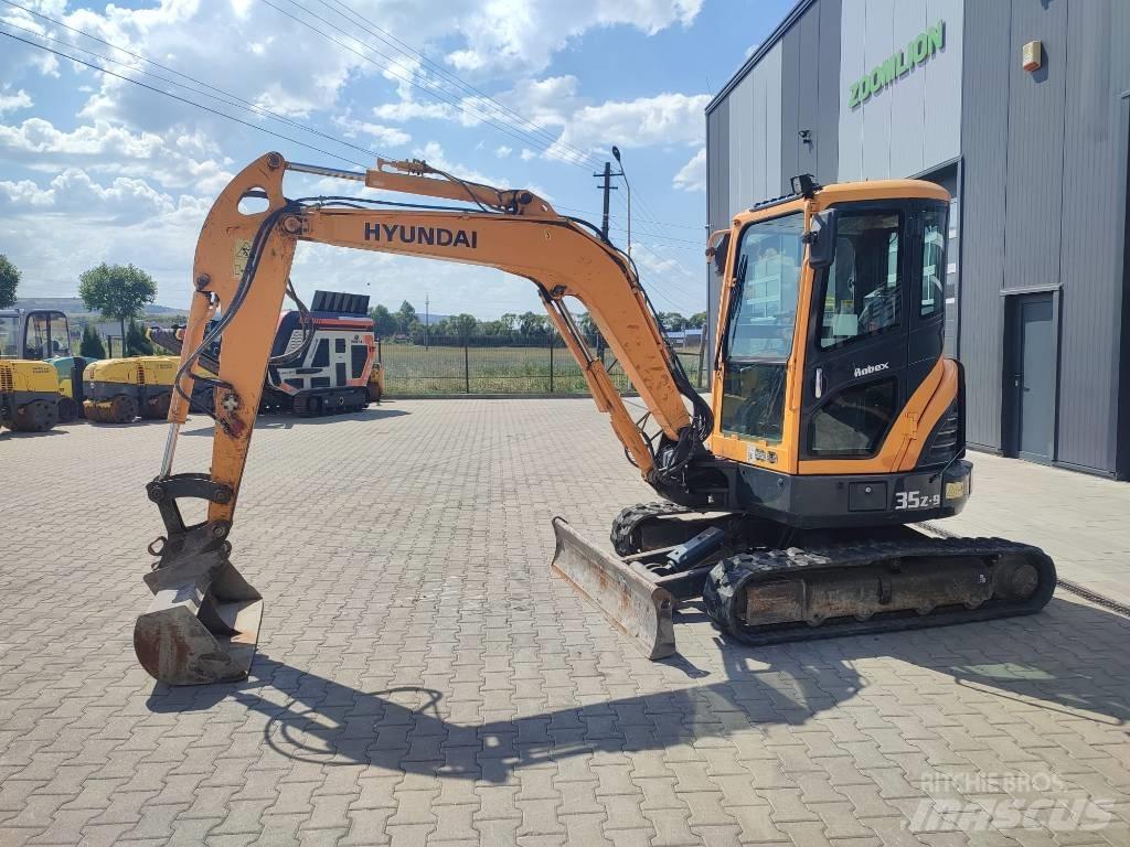 Hyundai 35Z-9 Mini ekskavatoriai < 7 t