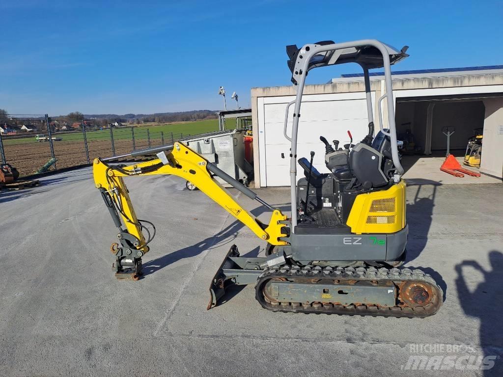 Wacker Neuson EZ17e Vikšriniai ekskavatoriai