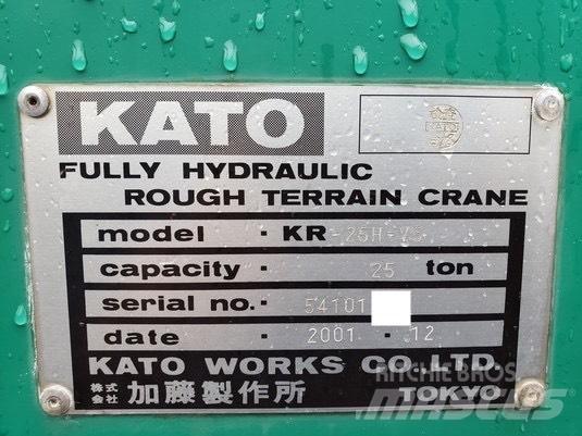 Kato KR25H-V5 Neapdoroto reljefo kranai