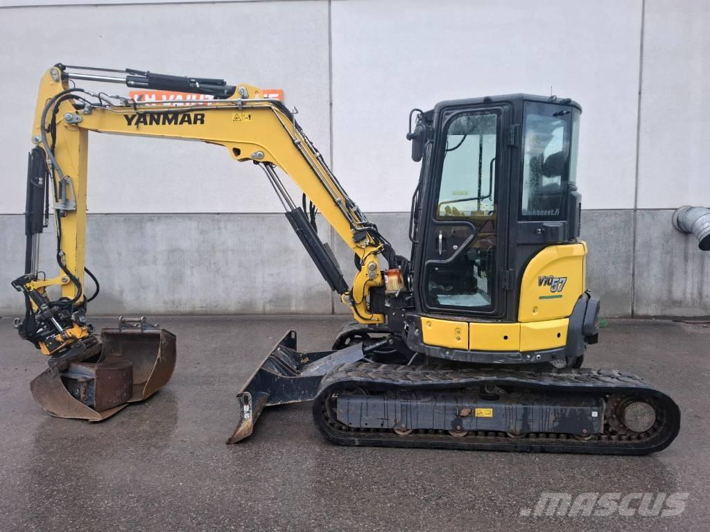 Yanmar Vio 57-6B Mini ekskavatoriai < 7 t