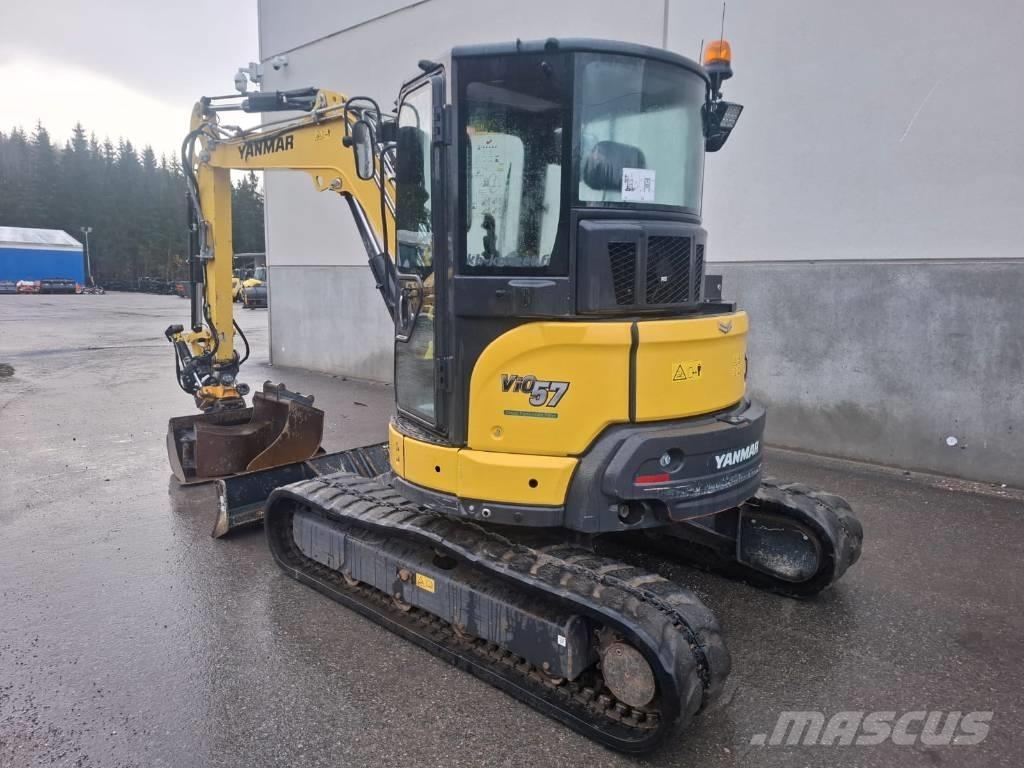 Yanmar Vio 57-6B Mini ekskavatoriai < 7 t