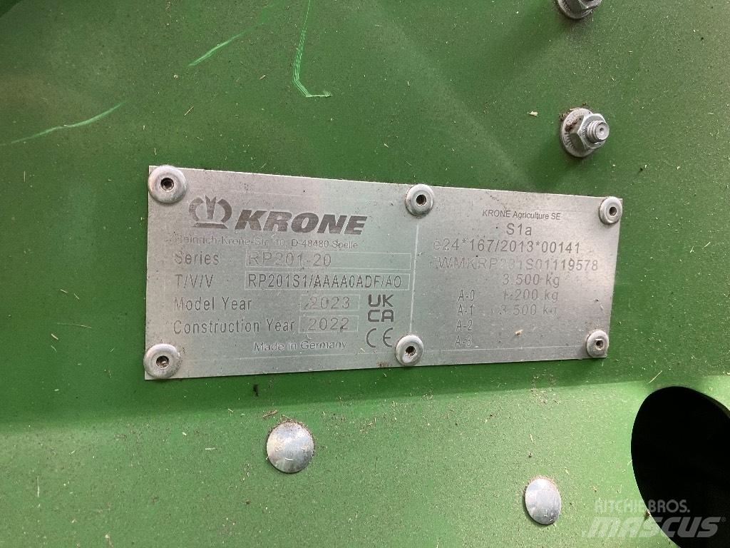 Krone Varipack v190 Ritinių presai