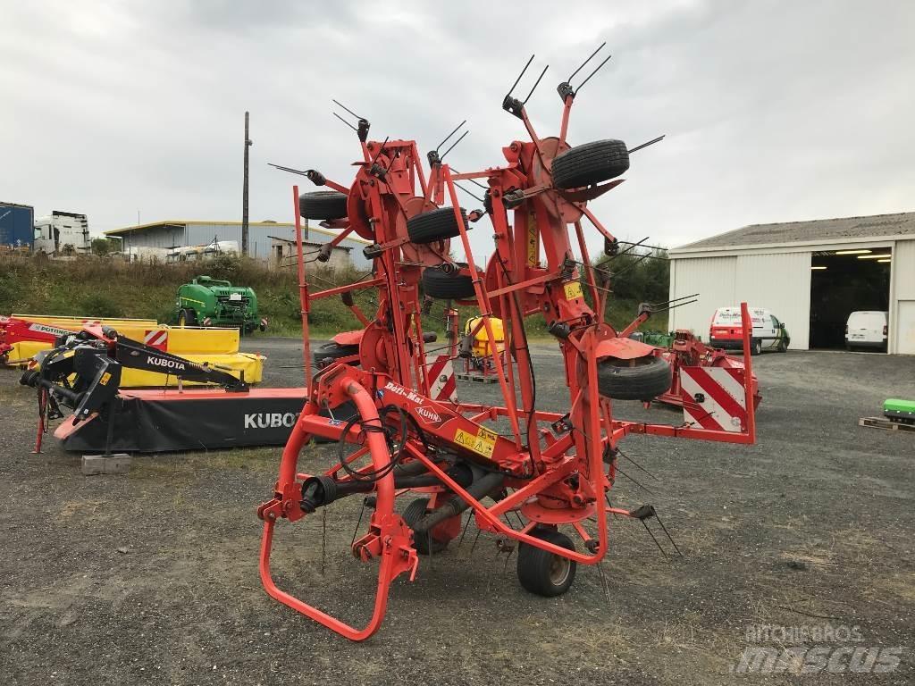 Kuhn GF 8702 Šieno grėbliai ir vartytuvai