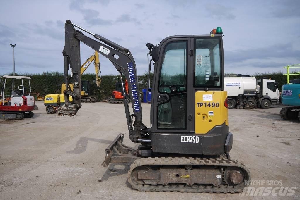 Volvo ECR 25 D Mini ekskavatoriai < 7 t