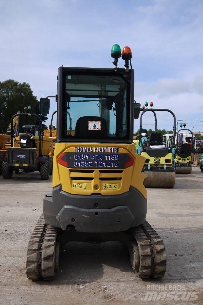 Volvo ECR 25 D Mini ekskavatoriai < 7 t