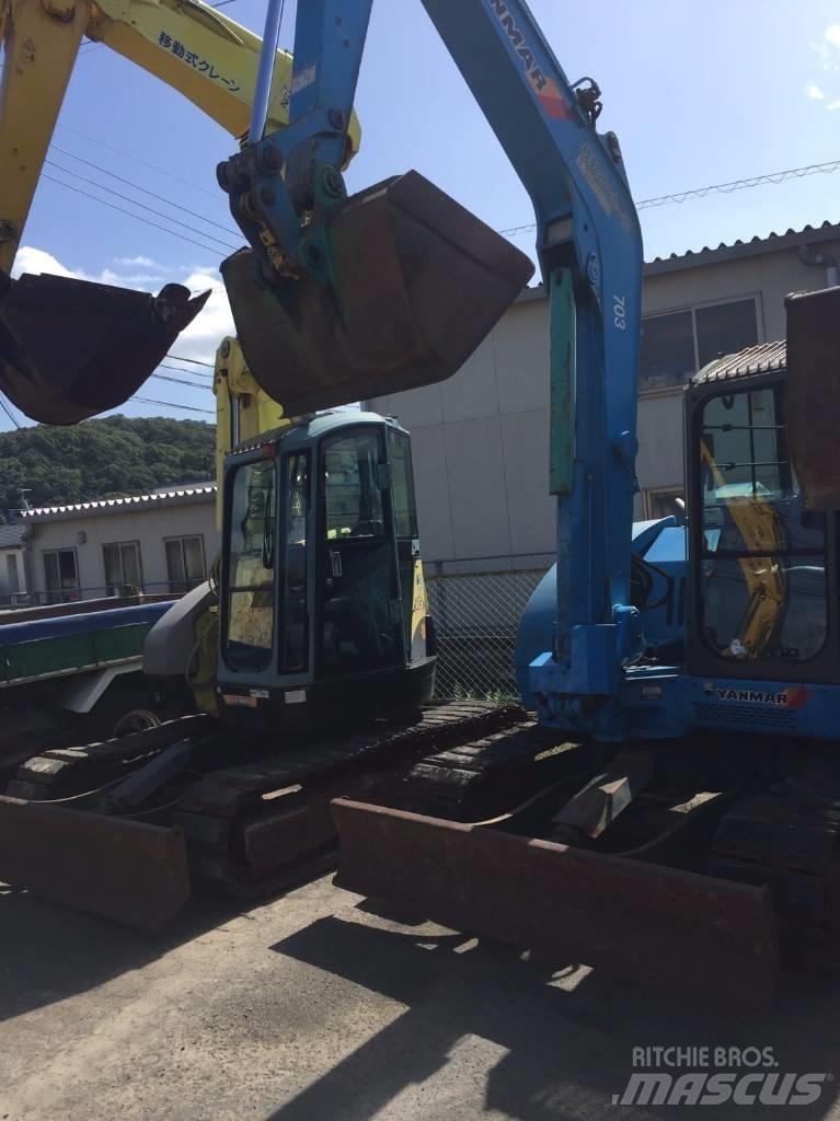 Yanmar Vio 70-2 Vidutinės galios ekskavatoriai 7-12 t