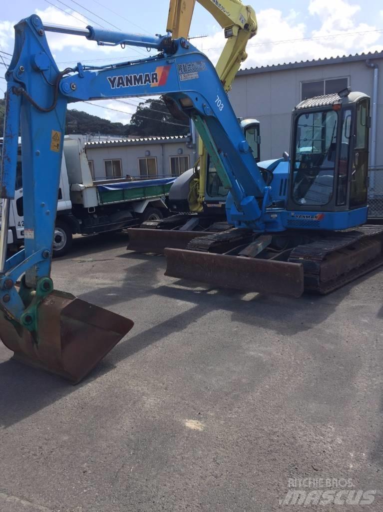Yanmar Vio 70-2 Vidutinės galios ekskavatoriai 7-12 t