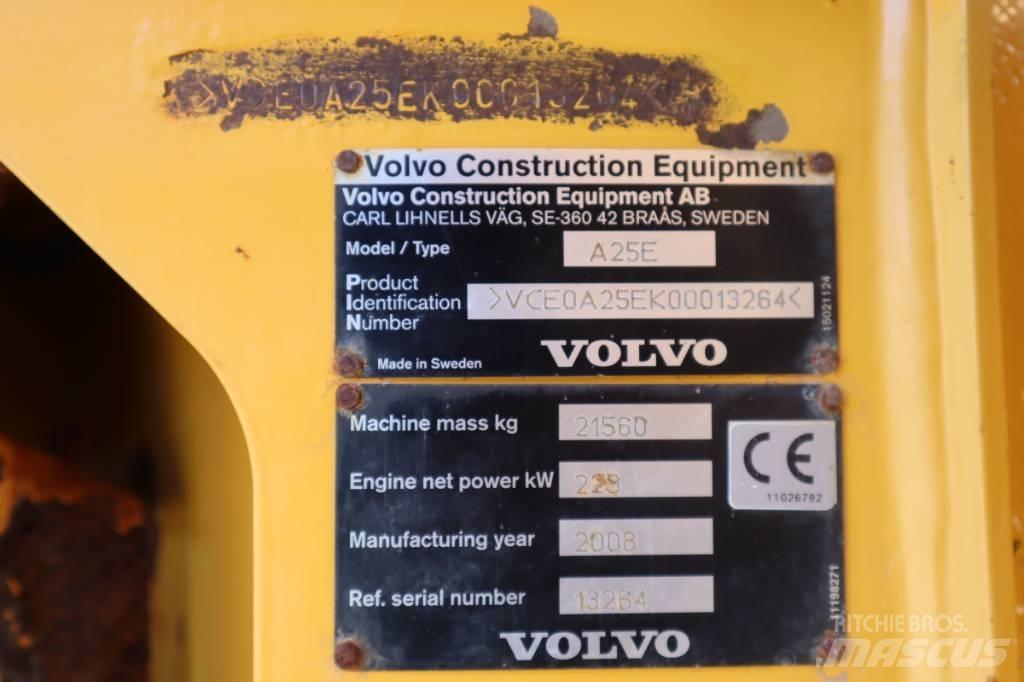 Volvo A25E Karjeriniai savivarčiai