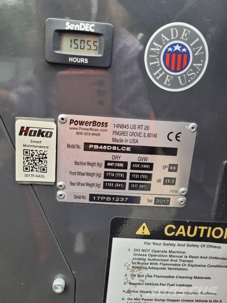 Hako PB 45 DSLCE Gremžtukų džiovyklės