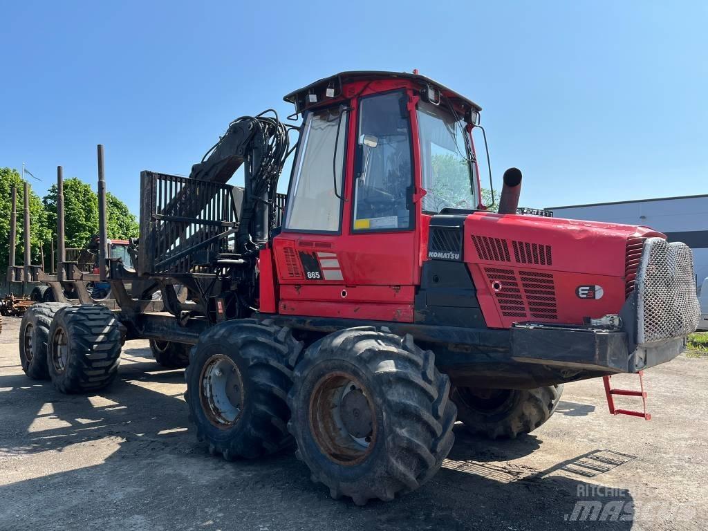 Komatsu 865 Naudoti miškovežiai (Forvarderiai)