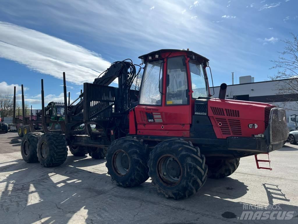 Komatsu 865 Naudoti miškovežiai (Forvarderiai)