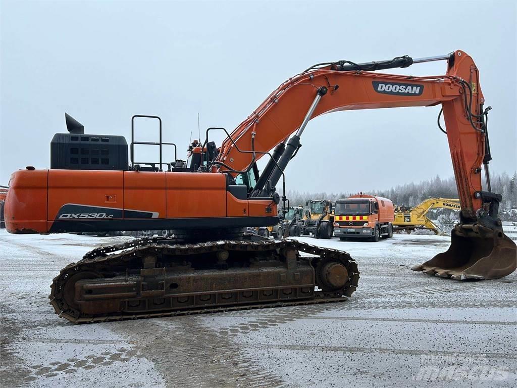 Doosan DX530LC-5 Vikšriniai ekskavatoriai