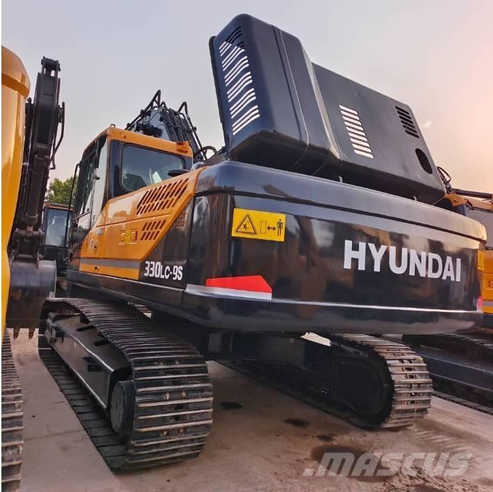 Hyundai 330LC-9S Vikšriniai ekskavatoriai