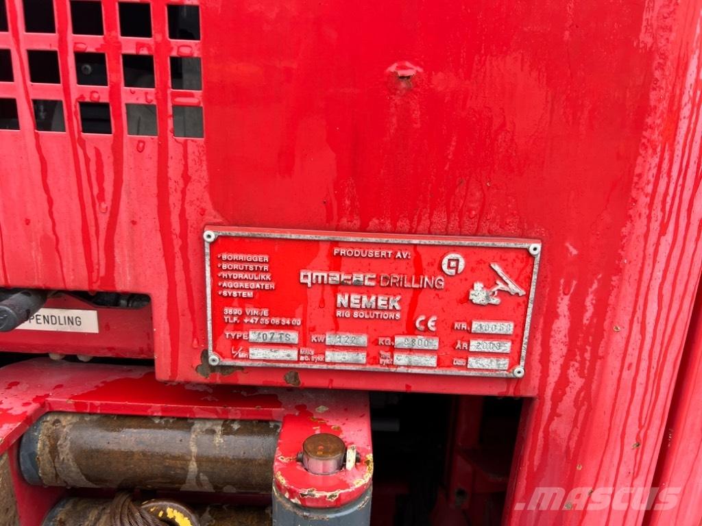 Nemek 407 TS Šulinių gręžimo technika