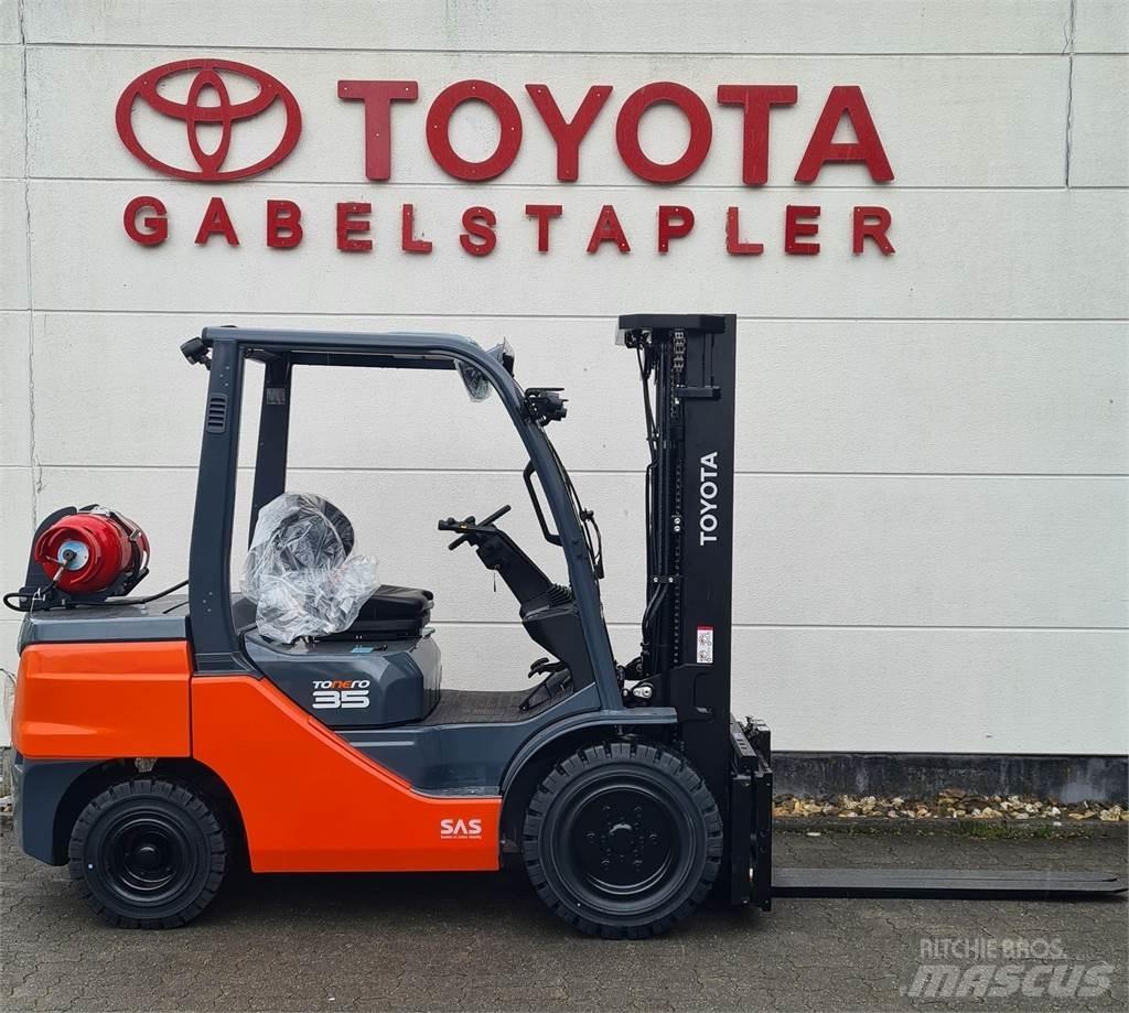 Toyota 02-8FGJF35 LPG (dujiniai) krautuvai