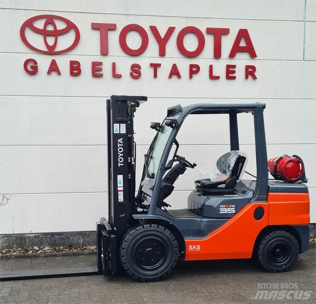 Toyota 02-8FGJF35 LPG (dujiniai) krautuvai