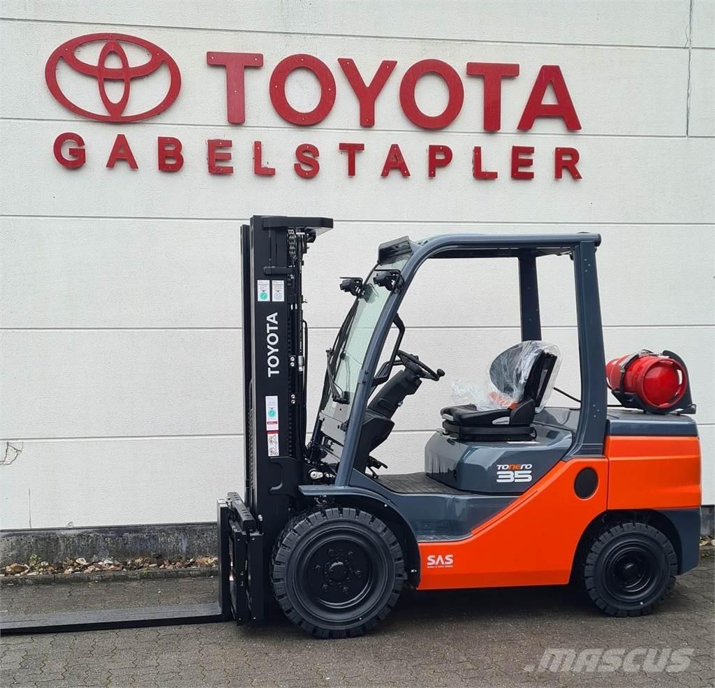 Toyota 02-8FGJF35 LPG (dujiniai) krautuvai