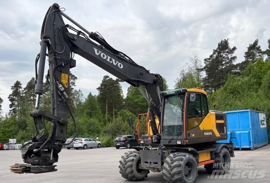 Volvo EW160E Ratiniai ekskavatoriai