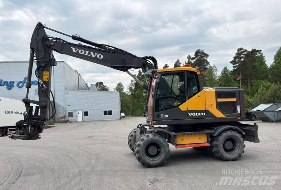 Volvo EW160E Ratiniai ekskavatoriai