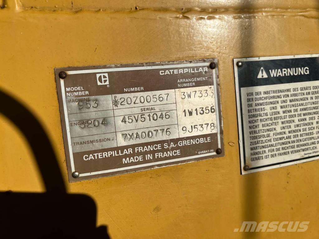CAT 953 - Ripper Vikšriniai krautuvai