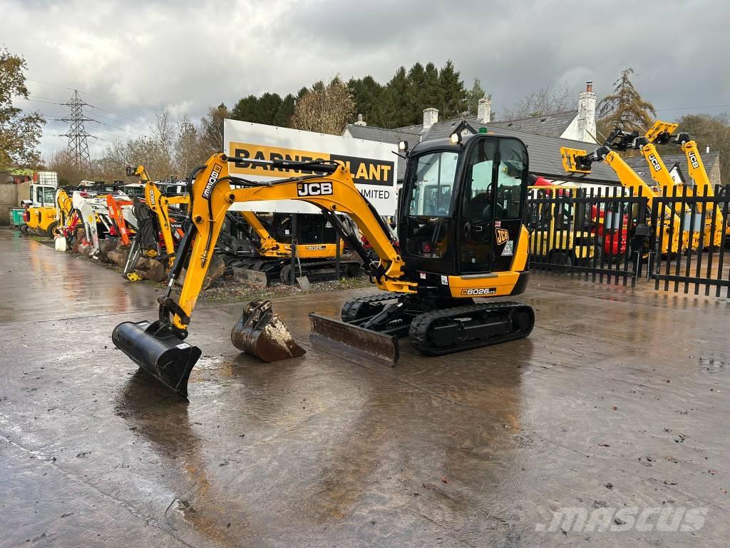JCB 8026 CTS Mini ekskavatoriai < 7 t