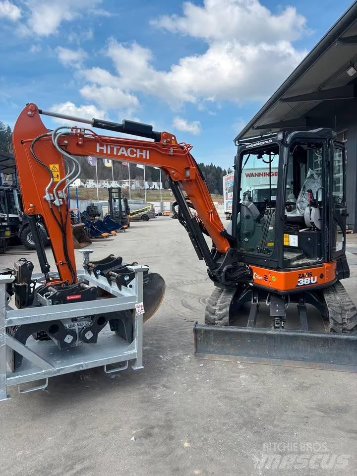 Hitachi ZX38U P-Line Mini ekskavatoriai < 7 t