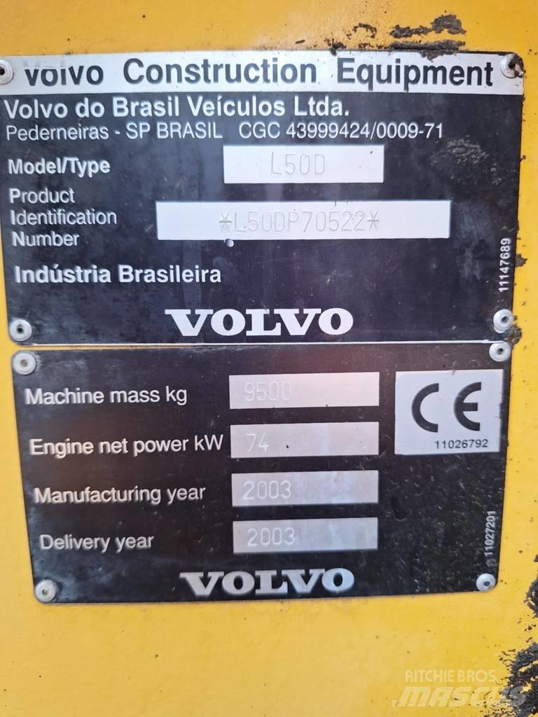 Volvo L 50 D Naudoti ratiniai krautuvai
