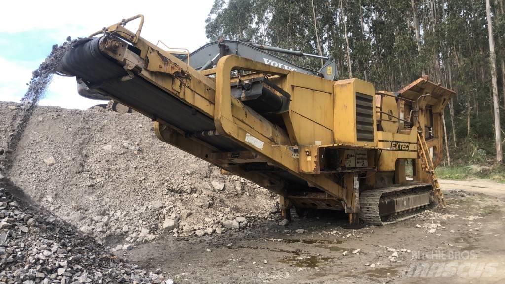 Extec C12 Mobilūs smulkintuvai