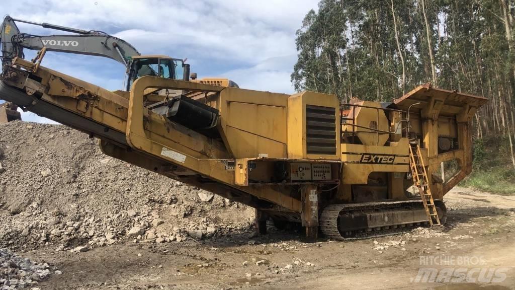 Extec C12 Mobilūs smulkintuvai