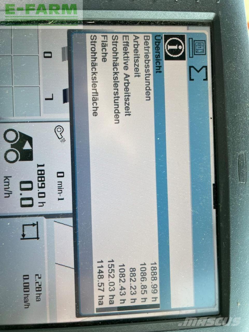 CLAAS tucano 430 Derliaus nuėmimo kombainai