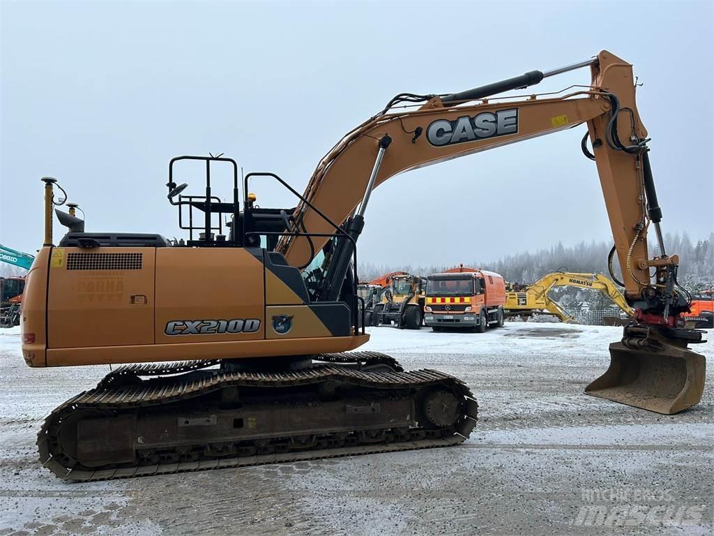 CASE CX210D Vikšriniai ekskavatoriai