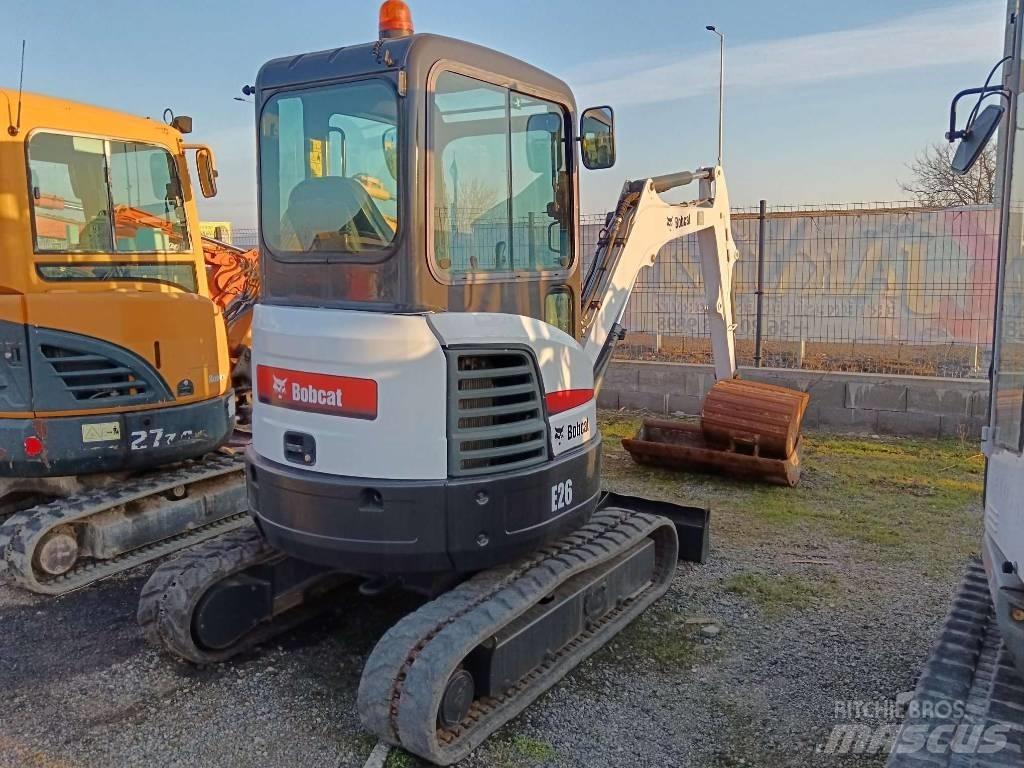 Bobcat E 26 Mini ekskavatoriai < 7 t