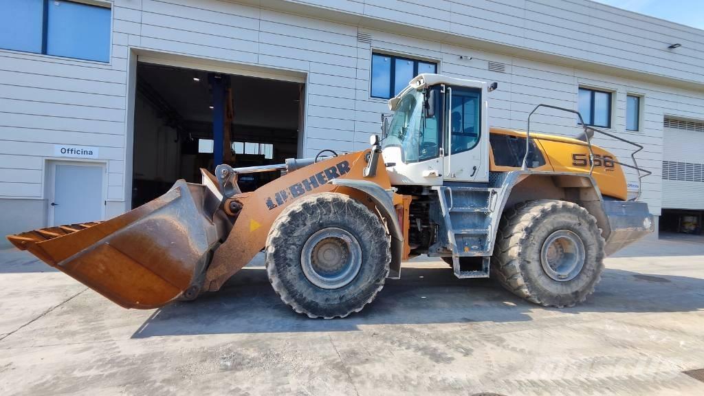 Liebherr L 566 Naudoti ratiniai krautuvai