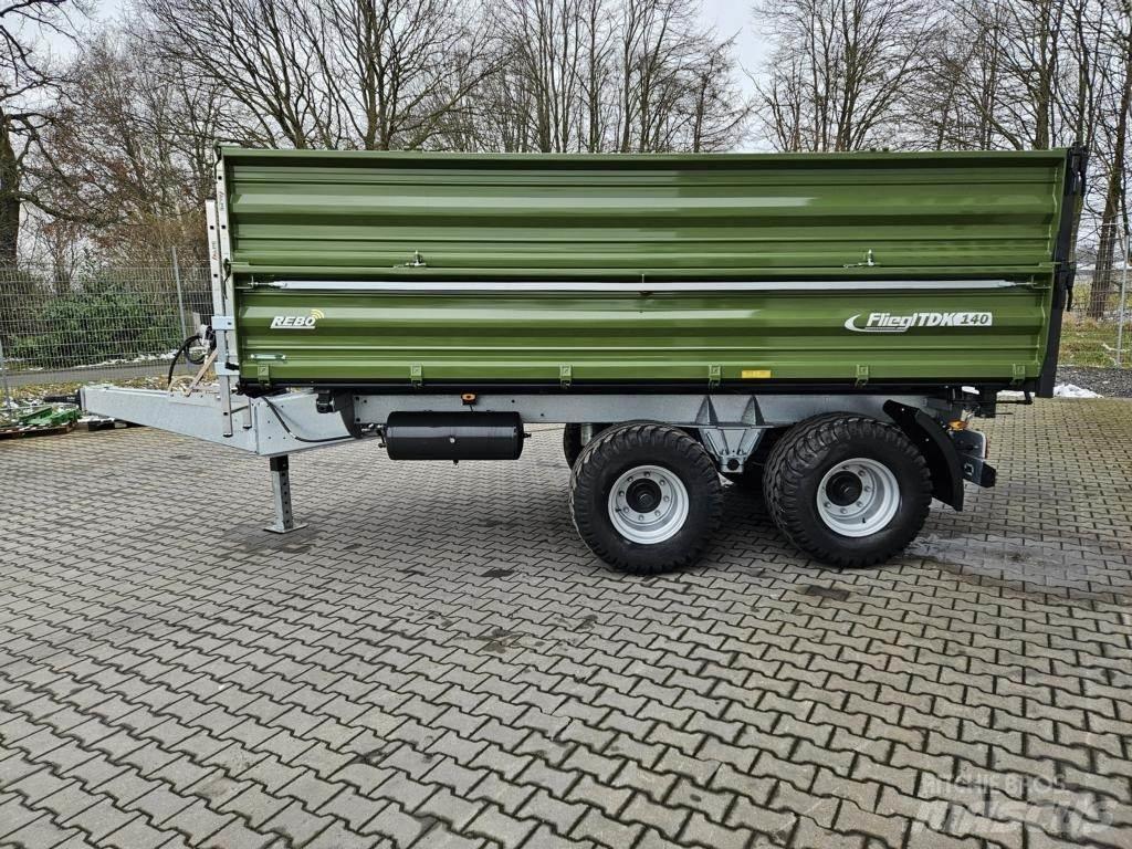 Fliegl TDK 140 FOX Ryšulių priekabos