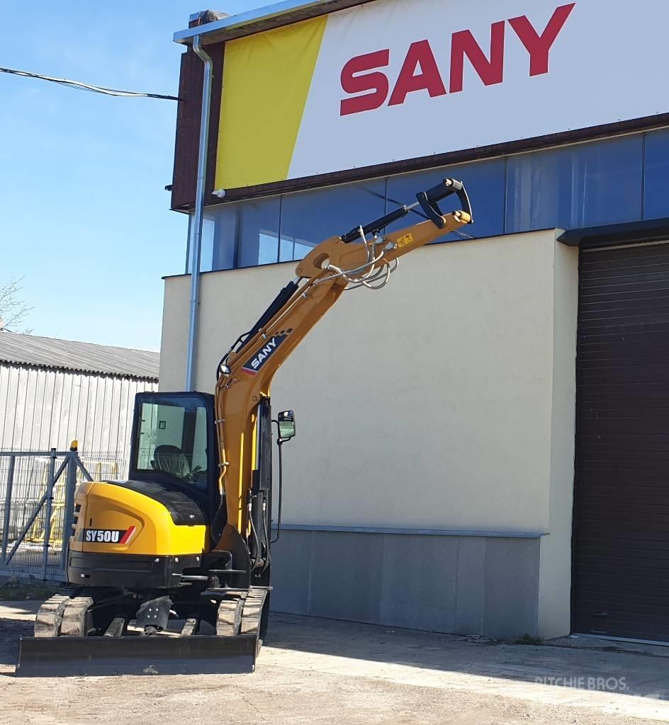 Sany SY50U Mini ekskavatoriai < 7 t