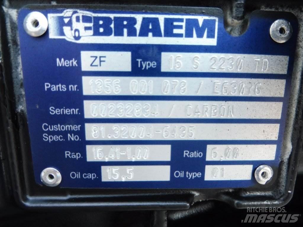 ZF 16S2230TD RM Pavarų dėžės