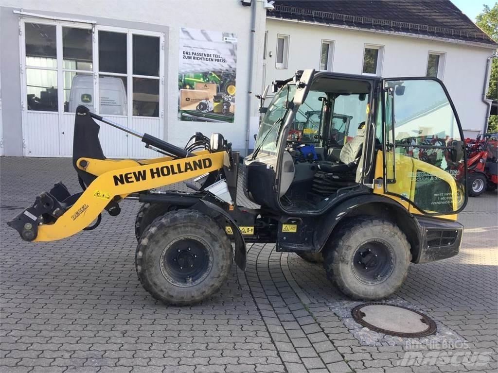 New Holland W50c Naudoti ratiniai krautuvai