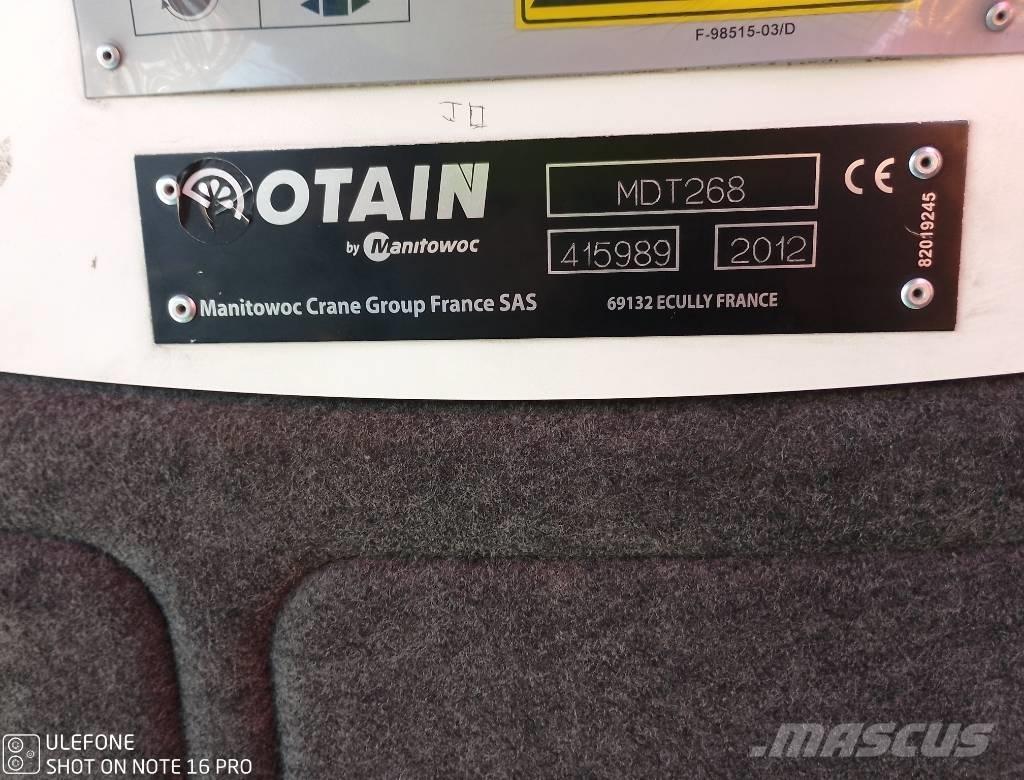 Potain MDT268-J10 Bokštiniai kranai