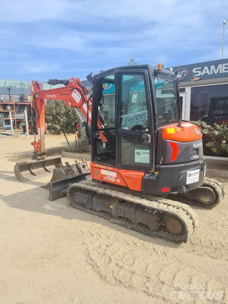 Kubota U 56-5 Mini ekskavatoriai < 7 t