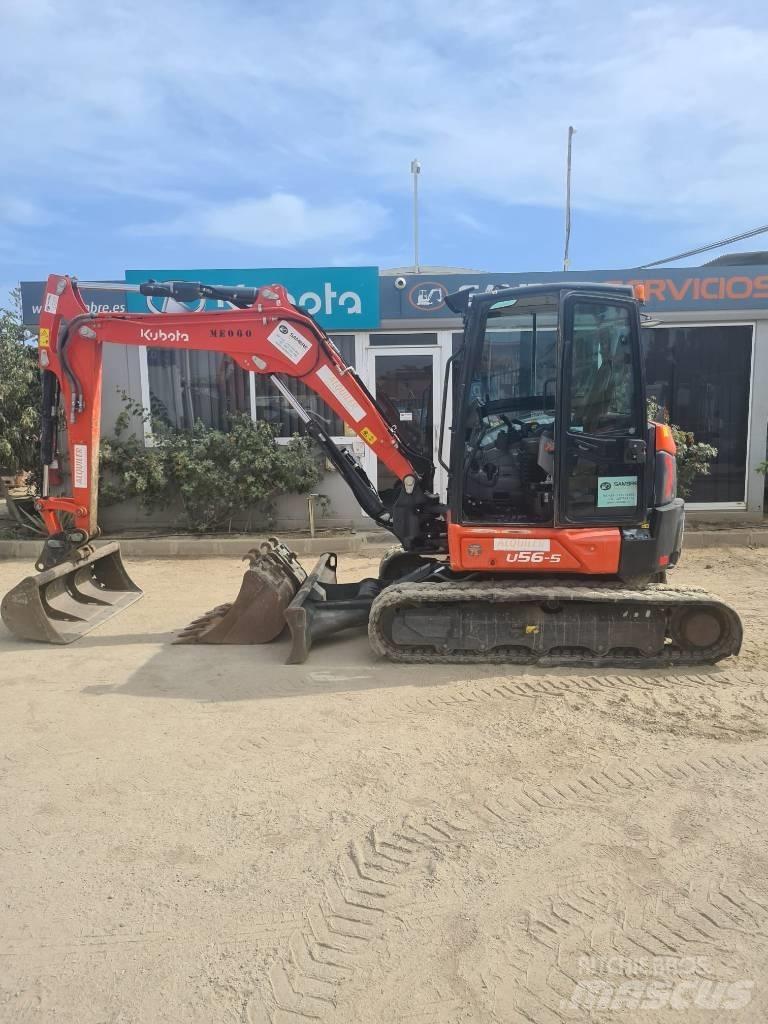 Kubota U 56-5 Mini ekskavatoriai < 7 t