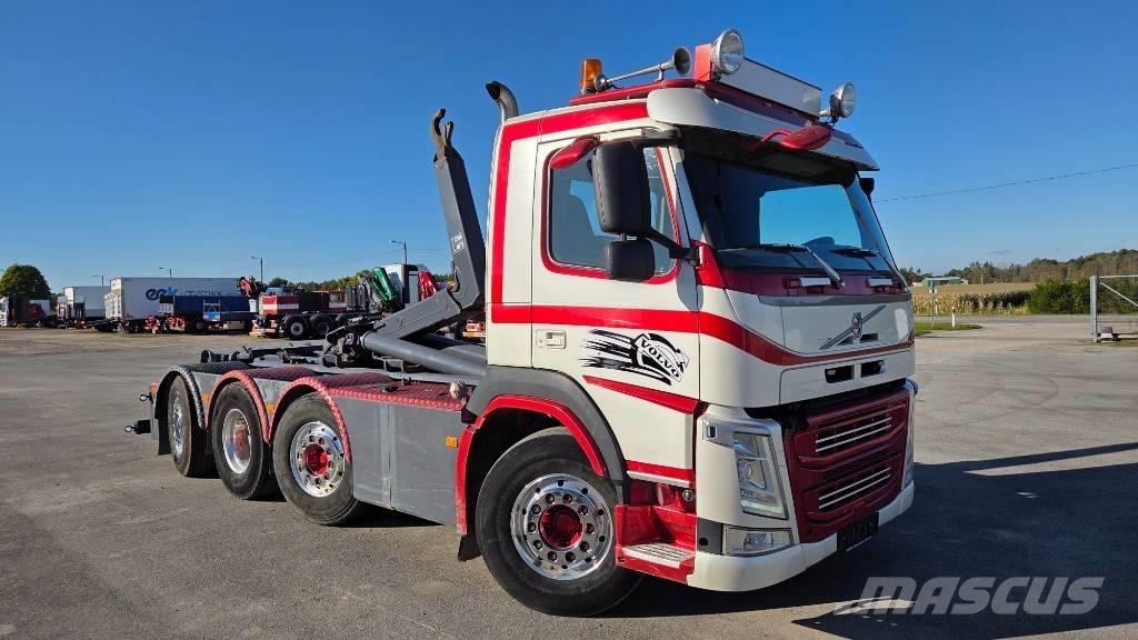 Volvo FM460 8X2*6 Sunkvežimiai su keliamuoju kabliu