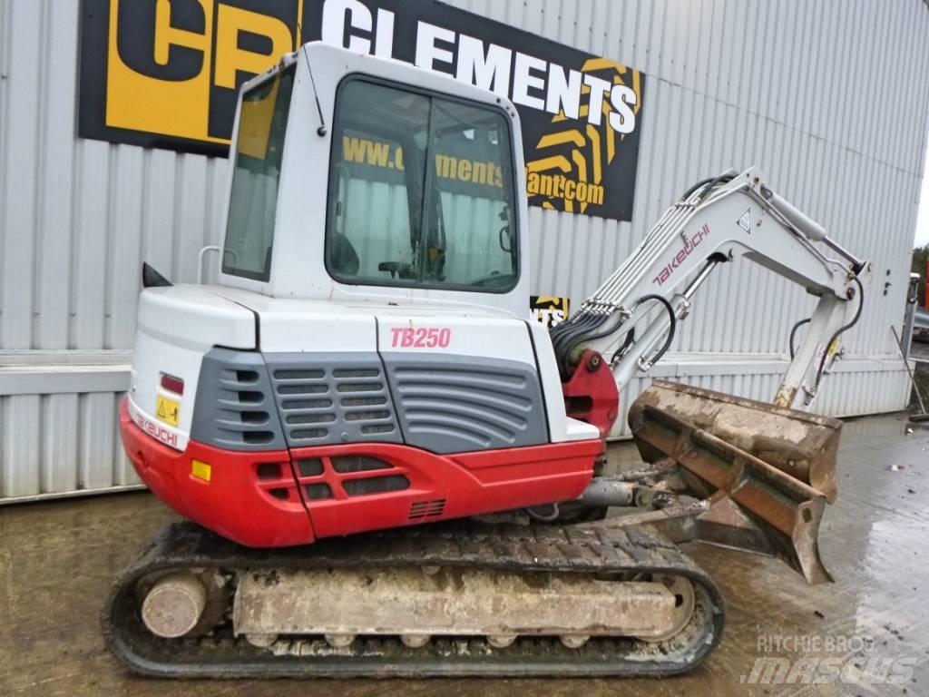 Takeuchi TB250 Mini ekskavatoriai < 7 t