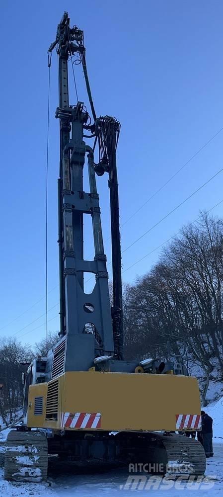 Liebherr LRB 155 Polių kalimo technika