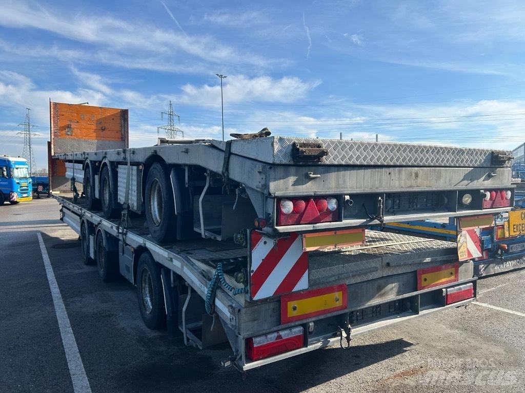 Hangler 3STZL24 Žemo iškrovimo puspriekabės