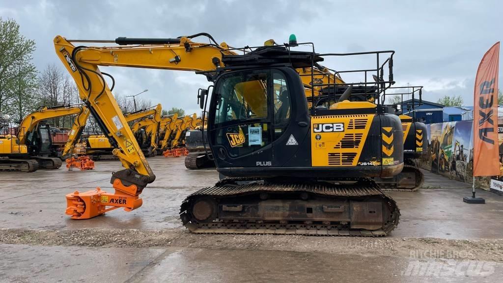 JCB JS 145 LC Vikšriniai ekskavatoriai