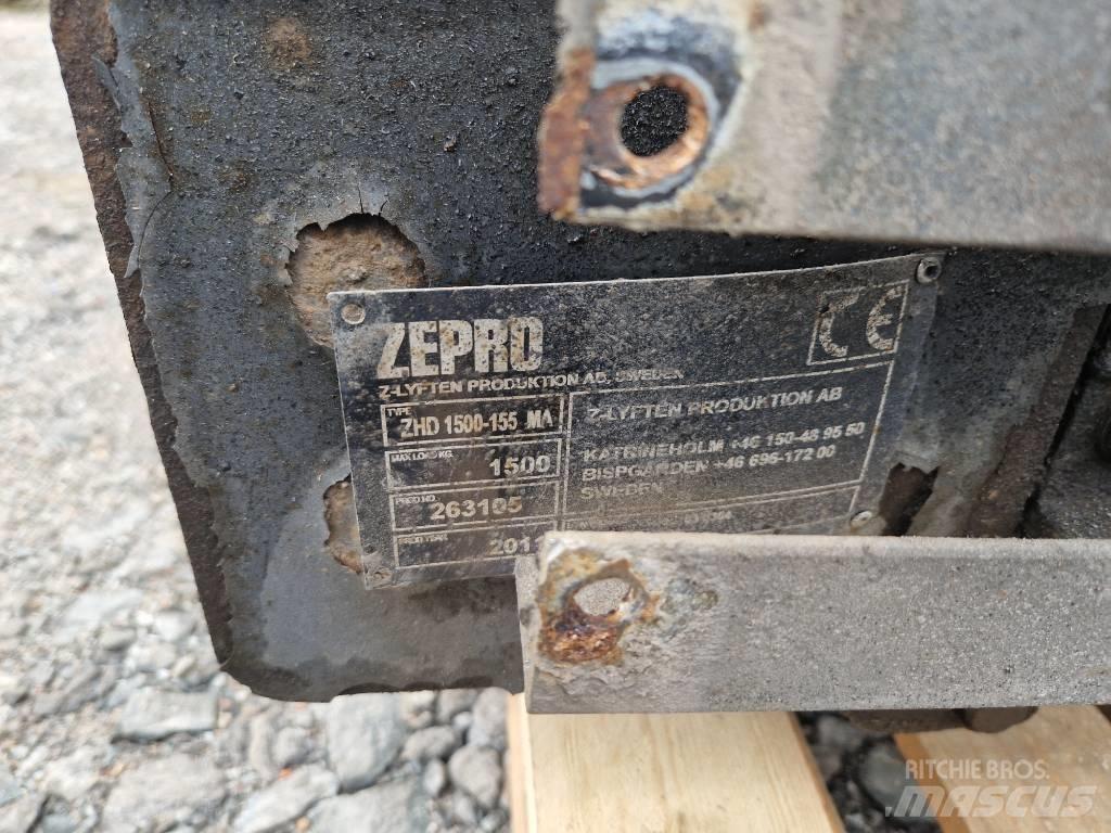  Zepro bakgavellyft Platformos