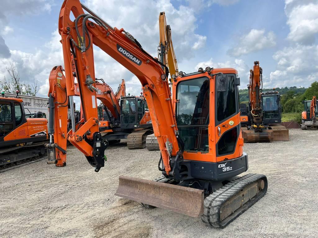 Doosan DX35Z Mini ekskavatoriai < 7 t